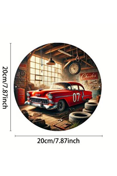 HELLOYOUNG 20X20cm TYA6932-20x20cm Sun and Moon Metal Wall Art - Dual-Tone Ce...