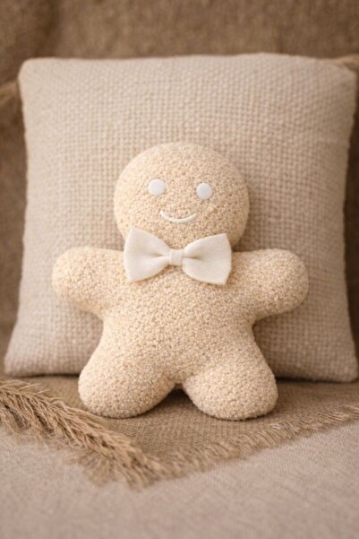 Cherry Bloom Cotton وسادة تيدي على شكل رجل كوكيز 20 سم