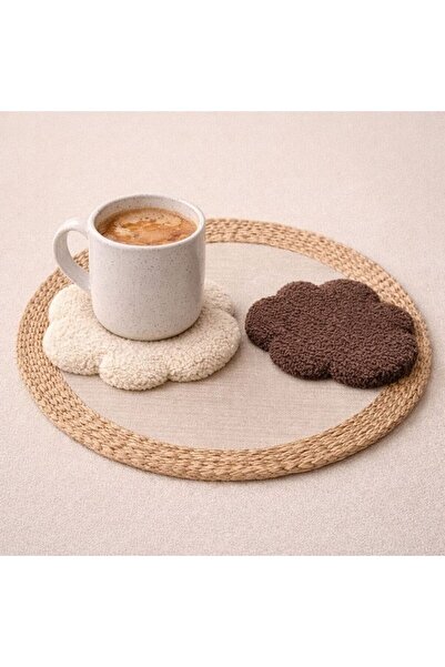 Cherry Bloom Cotton طقم من قطعتين من حاملات الأكواب تيدي من بولوت