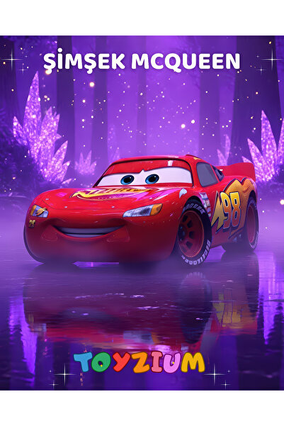 Shem Uzaktan Kumandalı Şimşek McQueen Araba - Işıklı Full Fonksiyonlu RC 27 M...