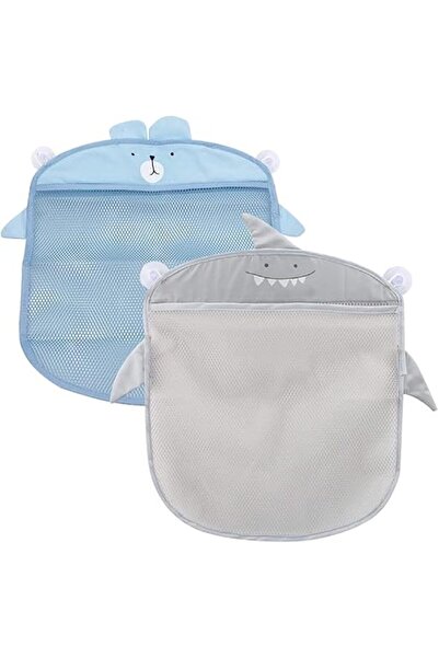 Generic Making Tech Bath Toy Organizer - 2 Piece Bath Storage Bags with 4 Str...