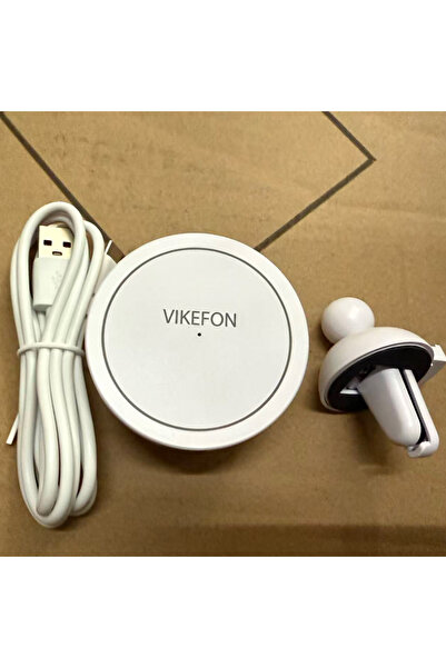 Choice7 VIKEFON White With Cable VIKEFON 30W Magnetic Car Wireless Charger Fo...
