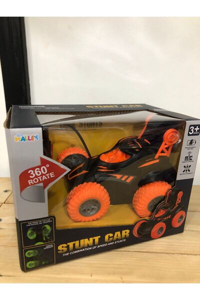 ŞAPŞİK OYUNCAK Stunt Car 360 Derece Dönen Şarjlı Uzaktan Kumandalı Akrobatik ...