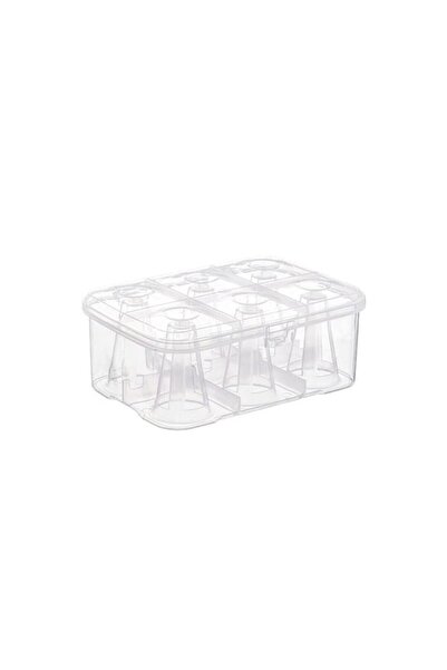 Go İthalat 6-Piece Water Cup - Cup with Handle and Carrying Device (5433)