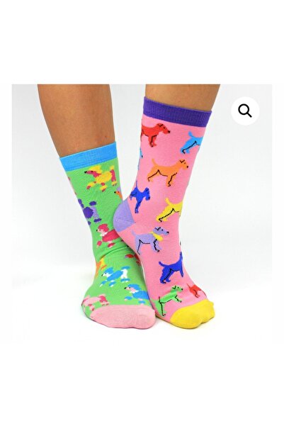 HNSOCKS RENKLİ ÇORAP MAFYASI Hn Socks Hot Dogs Set de șosete unisex cu model ...