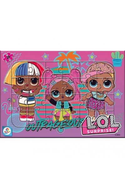 Besay Toys لغز إطاري للأطفال من لول سيربرايز مكون من 24 قطعة LOL7595