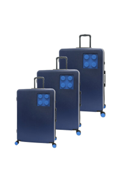 LEGO 20155-1960 LEGO® Yapım Parçası 2x2 3'lü Valiz Seti - Mavi