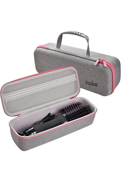 Arabest Travel Case, for Hair Dryer Brush, Hot Tools One-Step Hair Dryer(Rose...