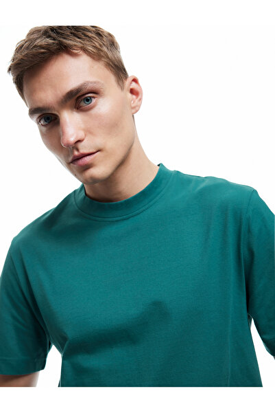 Koton Basic T-Shirt Regular Fit Short Sleeve Crew Neck Cotton