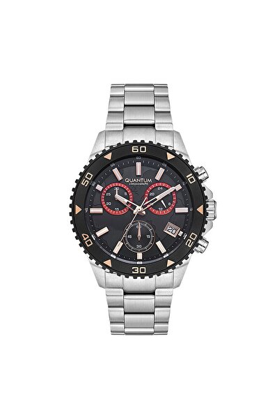 Quantum Erkek Kol Saati 44 MM Metal Kordon 10 ATM
