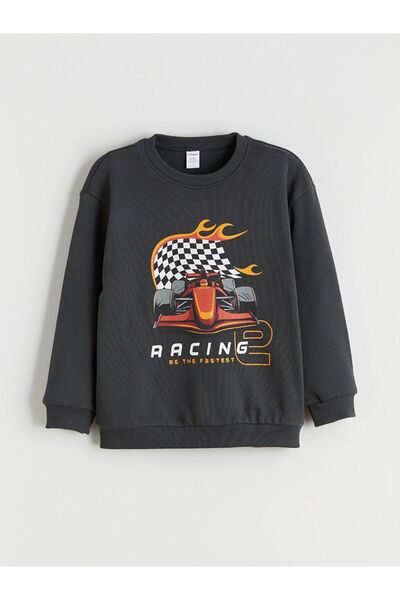 LC Waikiki Hanorac pentru băiat cu imprimeu pentru copii LCW Kids