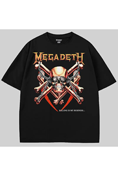 Crazy Μπλουζάκι Megadeth Killing Is My Business oversized