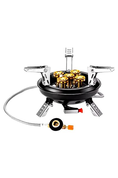 Denx موقد غاز محمول للتخييم بقوة 16000 واط