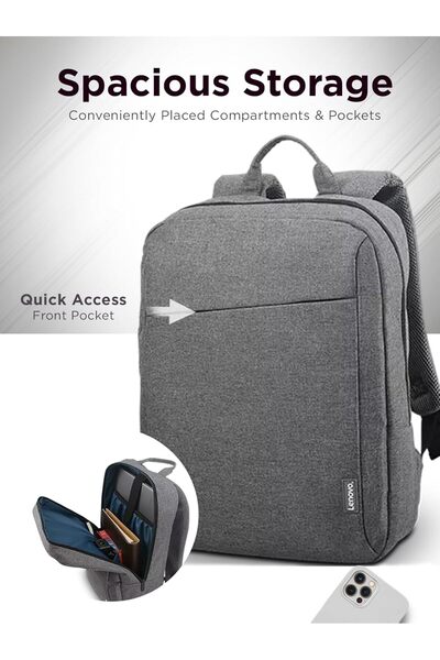 Generics Lenovo Casual Laptop Backpack B210-15.6 inch - Padded Laptop/Tablet ...