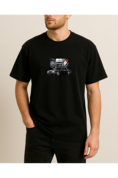 Ebiidesign Mersedes Baskılı T-Shirt