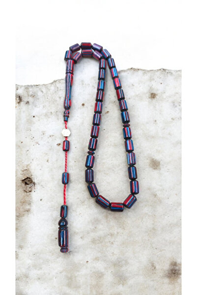 İnan Tesbih Signed Model Capsule Cut Camphor Tree Rosary