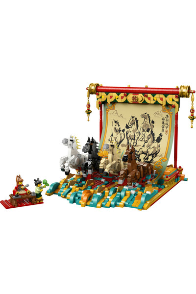 LEGO 80119 LEGO® Iconic Dört Nala Koşan Atlar Tablosu