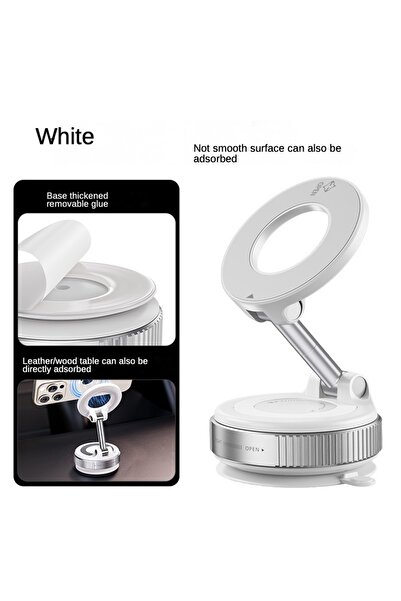 KB Foldable Magnetic Phone Holder, 360° Rotatable, Cell Phone Mount Stand, Su...