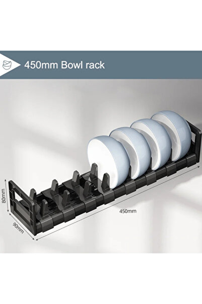 Choice3 45cm-Bowl Kitchen Under Cabinet Bowl and Dish Rack Cabinet Drawer Sto...