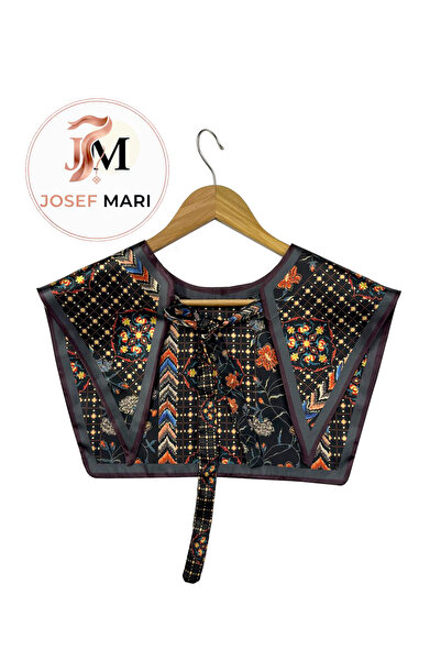 josef mariyy - Etnik Desenli Bohem Omuz Şalı & Aksesuar