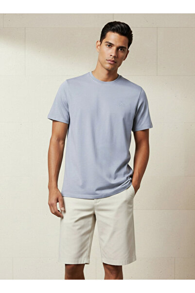 Kappa تي شيرت رجالي بطبعة شعار