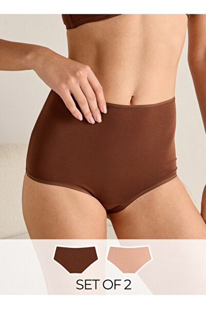 FAV Solid Briefs High Rise - Set of 2