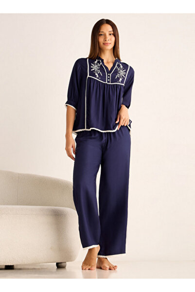 FAV Pyjama Set Top & Trousers Viscose