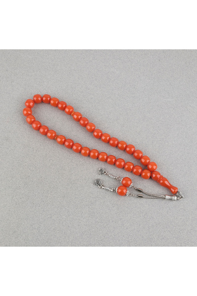 LapisDo Mărgele de rugăciune din chihlimbar Alpaca cu ciucuri Sphere croială ...