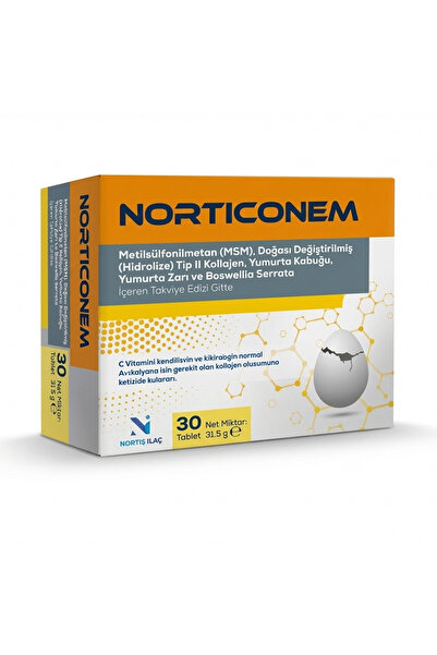 Nortis İlaç Norticonem 30 Tablet Takviye Edici Gıda