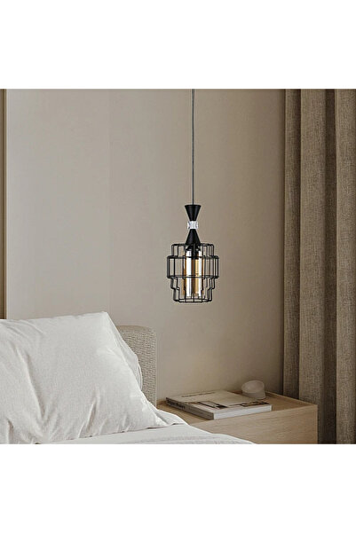 Humer علاقي مودرن مفرد اسود E27*1L