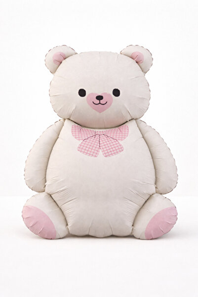 Behind party store بالون ريترو وايت بير فويلو 90×65 سم |   بالون دب كبير الحج...