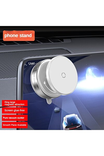 KB Vacuum Magnetic Phone Holder, Phone Mount, Suitable for Car/Mirror, Compat...