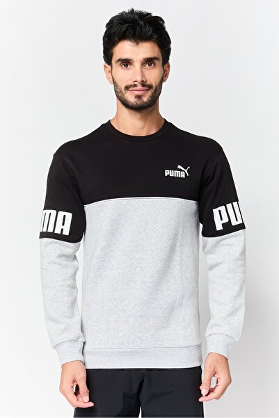 Puma Men Sportswear Fit Long Sleeve Outdoor Sweatshirt, Multicolor