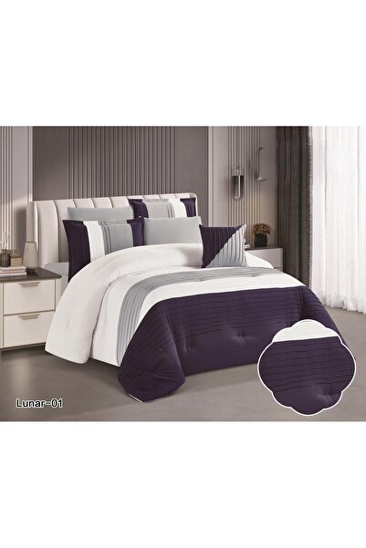 Red Rose Lunar double summer microfiber bedspread with modern and beautiful d...