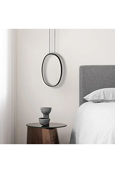 Humer علاقي مودرن380*280 اسود لون الانارة 3 اضاءات 30 واط