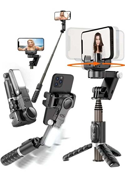 ASIV Lightweight Single-Axis Selfie Stick Gimbal Stabilizer