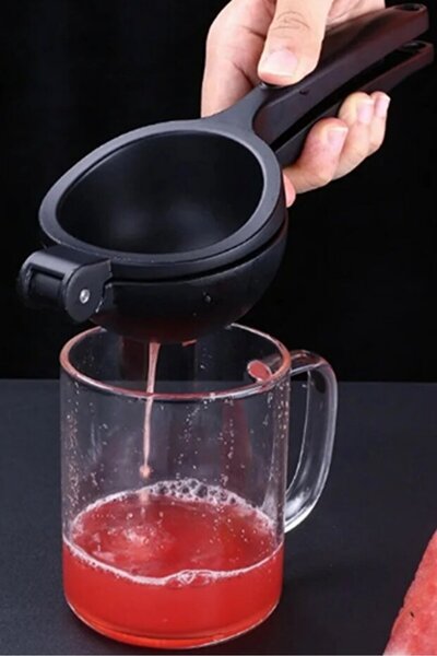 Homerest Portakal Limon Narenciye Sıkacağı Döküm Siyah Demir Döküm Paslanmaz ...