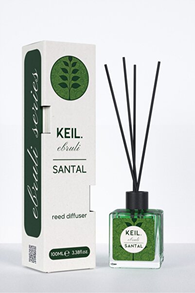 KEIL EBRULİ Bambu Çubuklu Oda Kokusu Sandal Ağacı 100ml , KEIL. Reed Diffuser...