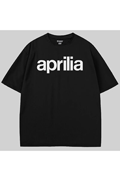 Crazy Aprilia Racing Logo Oversized T-Shirt
