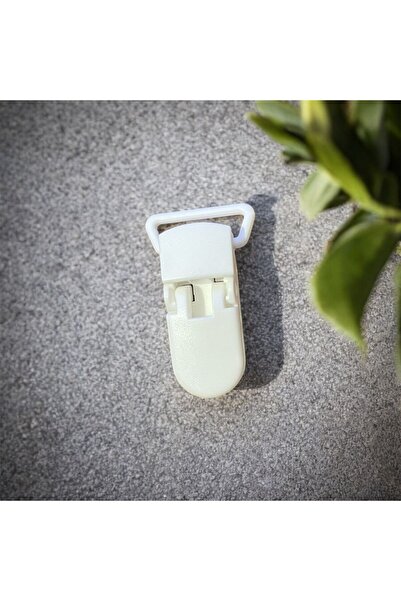 The Cloudish Shop Emzik Klipsi (yedek) plastik Beyaz renk 1 adet