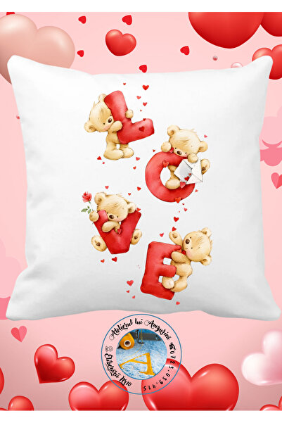 Atelierul lui Amzurică Pillow 40 x 40 cm Valentine's Day