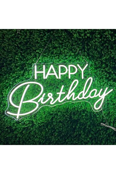 Slasa لافتة نيون LED لعيد ميلاد سعيد، مقاس 41 × 31 سم، مصباح جداري LED قابل ل...