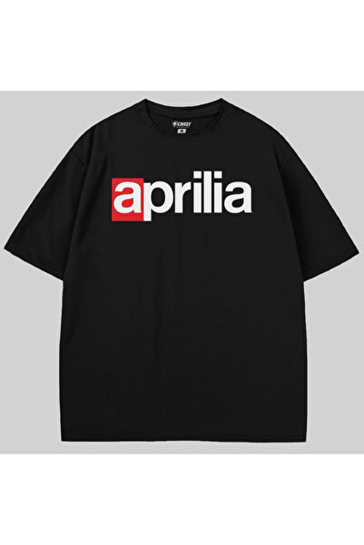 Crazy Aprilia Box Logo Оверсайз тениска