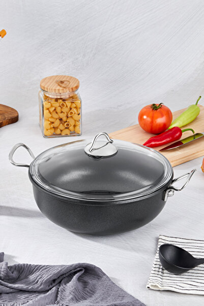 Taç Oală adâncă din fontă Corvina 30 cm