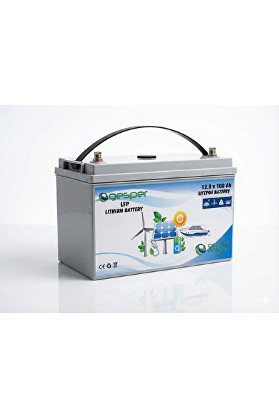 GESPER ENERGY Gesper 12.8 V 100 Ah LiFePO₄ Lityum Akü