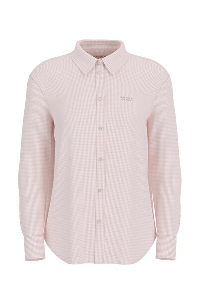 Guess Jeans Ls Kadın Regular Fit Gömlek