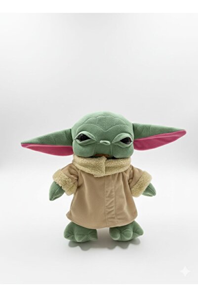 babytex Peluş Yumuşak Tatlı Bebek Yoda Uzaylı 45 cm Uyku Oyun Arkadaşı