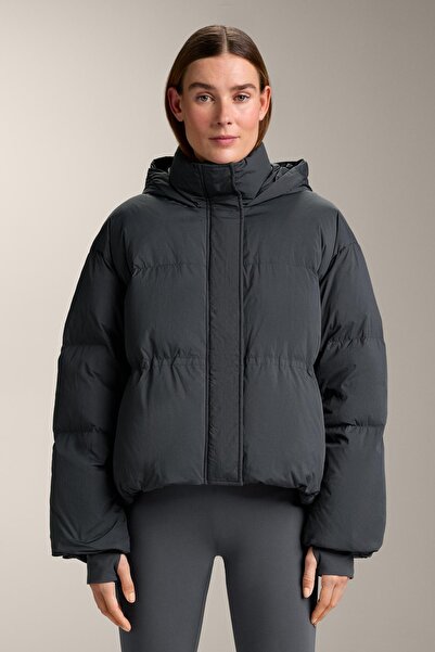 Oysho %100 kuş tüyü kısa mont