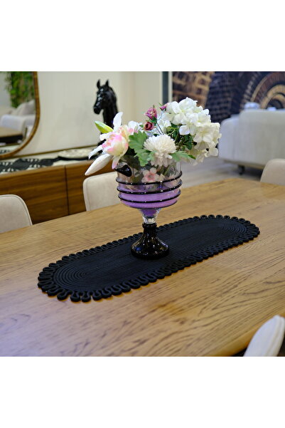 ANS HOME ART Jüt, Runner, Amerikan Servisi, Supla, Masa Örtüsü, Sehpa Örtüsü,...