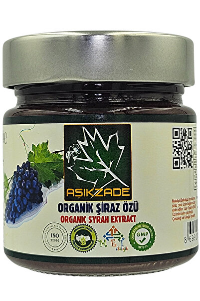 Aşıkzade Organik Şiraz özü 255ml 280 G